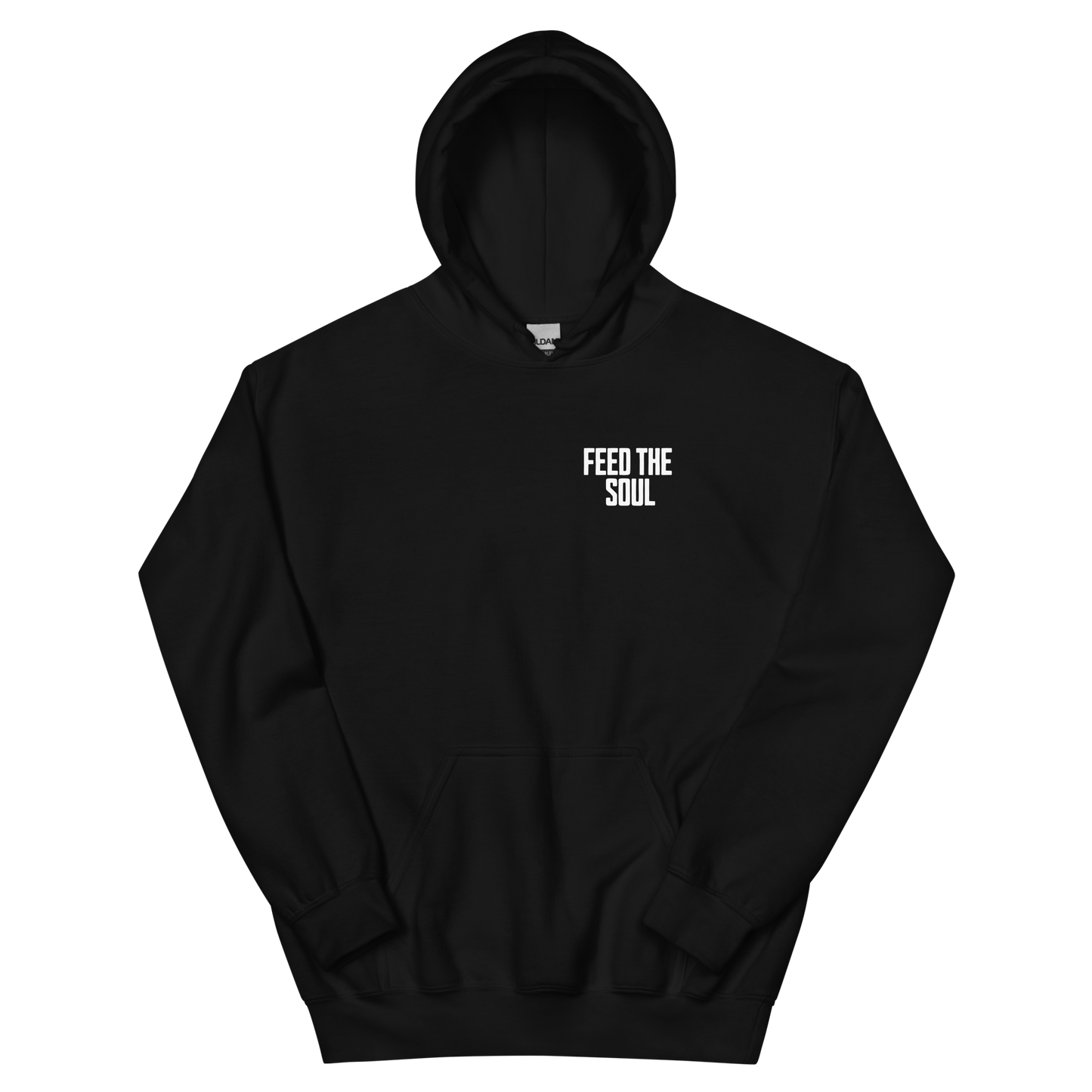 SPRAY PAINT HOODIE - BLACK