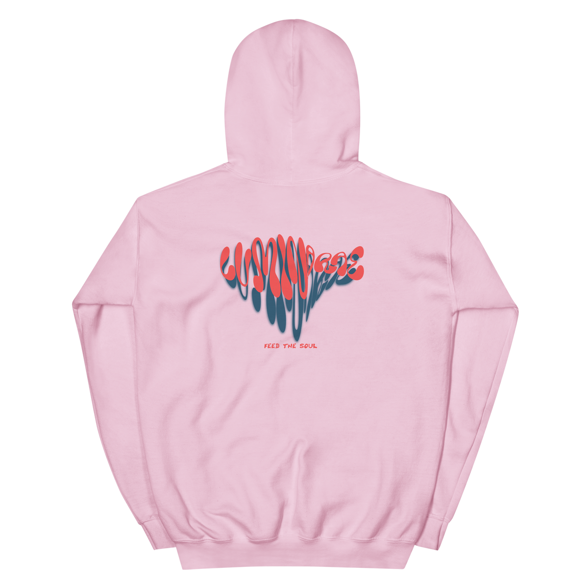 SPRAY PAINT HOODIE - PINK – Luminarae Clothing